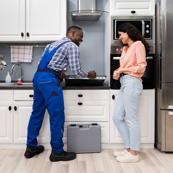 can you provide an estimate for cooktop repair before beginning any work in Scott City